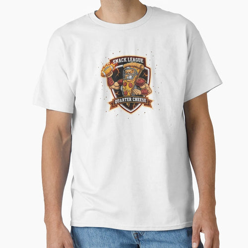 Quarter Cheese T-Shirt - Aesthetic Graphic Men Women - T-Shirt, Sweatshirt, Hoodie