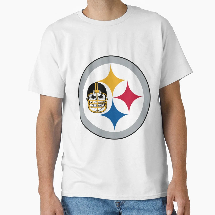 Steelers Skull T-Shirt - Streetwear Style Men Women - T-Shirt, Sweatshirt, Hoodie