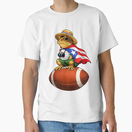Coqui Frog Puerto Rico Flag Puerto Rican T-Shirt - Trendy Graphic Unisex - T-Shirt, Sweatshirt, Hoodie