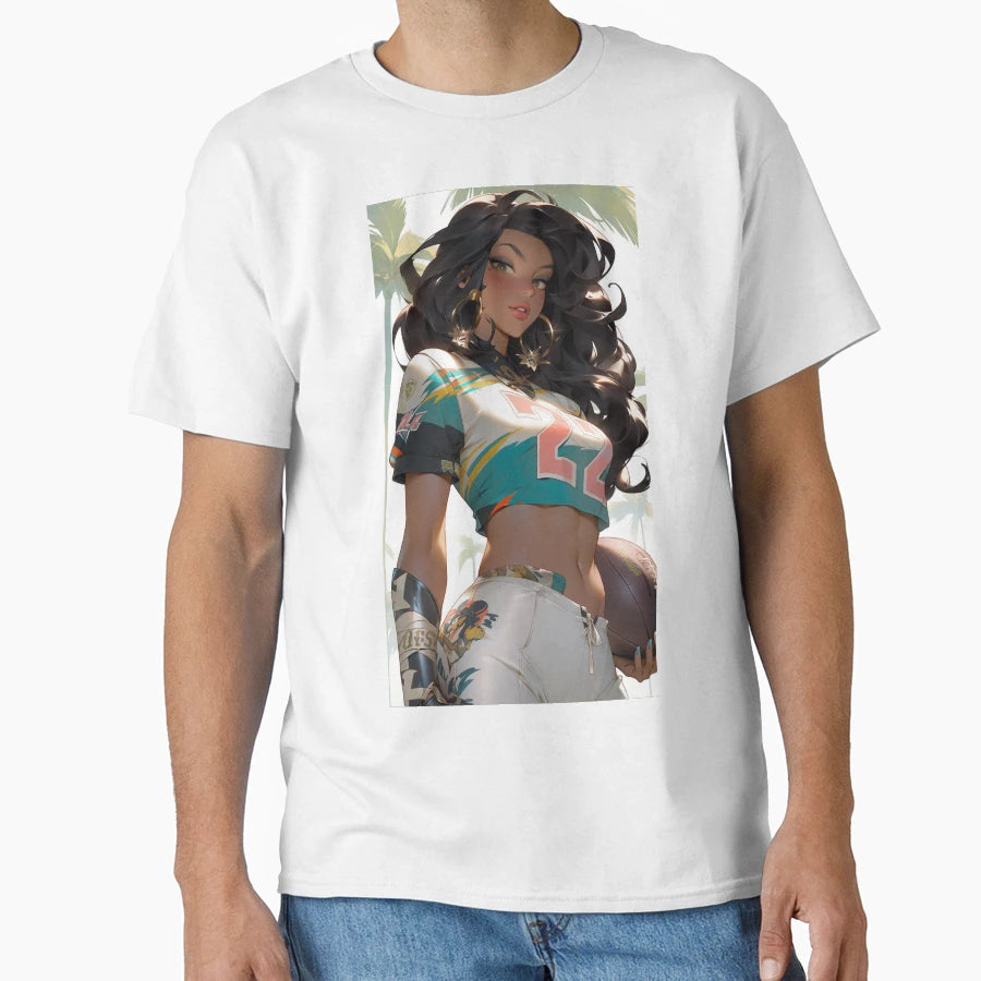 American Football Player T-Shirt - Novelty Apparel for Adults - T-Shirt, Sweatshirt, Hoodie