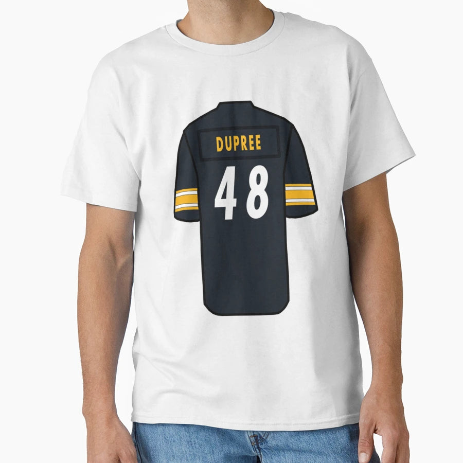 Bud Dupree Jersey T-Shirt - Minimalist Print for Adults - T-Shirt, Sweatshirt, Hoodie