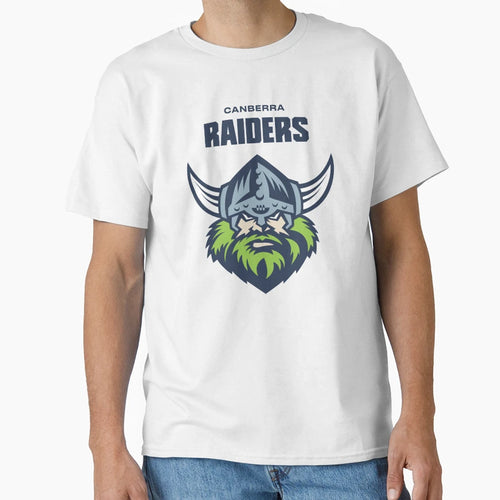 Canberra Raiders Rugby League Club T-Shirt - Graphic Print Unisex - T-Shirt, Sweatshirt, Hoodie