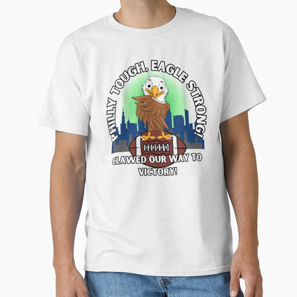 Philly Eagle 2025 Superbowl Birds T-Shirt - Minimalist Print Men Women - T-Shirt, Sweatshirt, Hoodie
