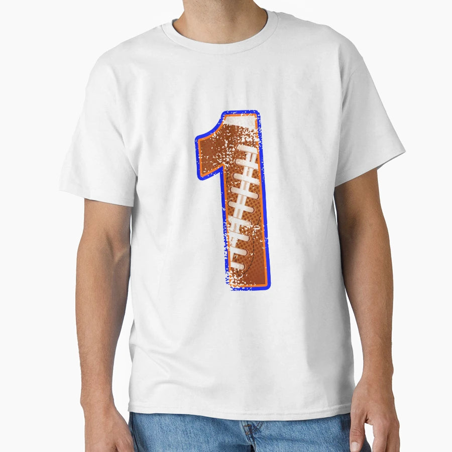 American Football Player Number One T-Shirt - Streetwear Style for Adults - T-Shirt, Sweatshirt, Hoodie