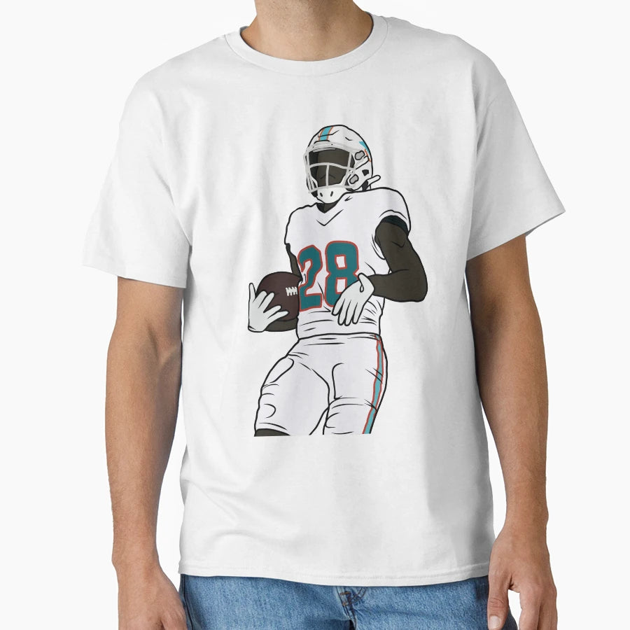 Devon Achane Celebration T-Shirt - Unique Graphic Men Women - T-Shirt, Sweatshirt, Hoodie