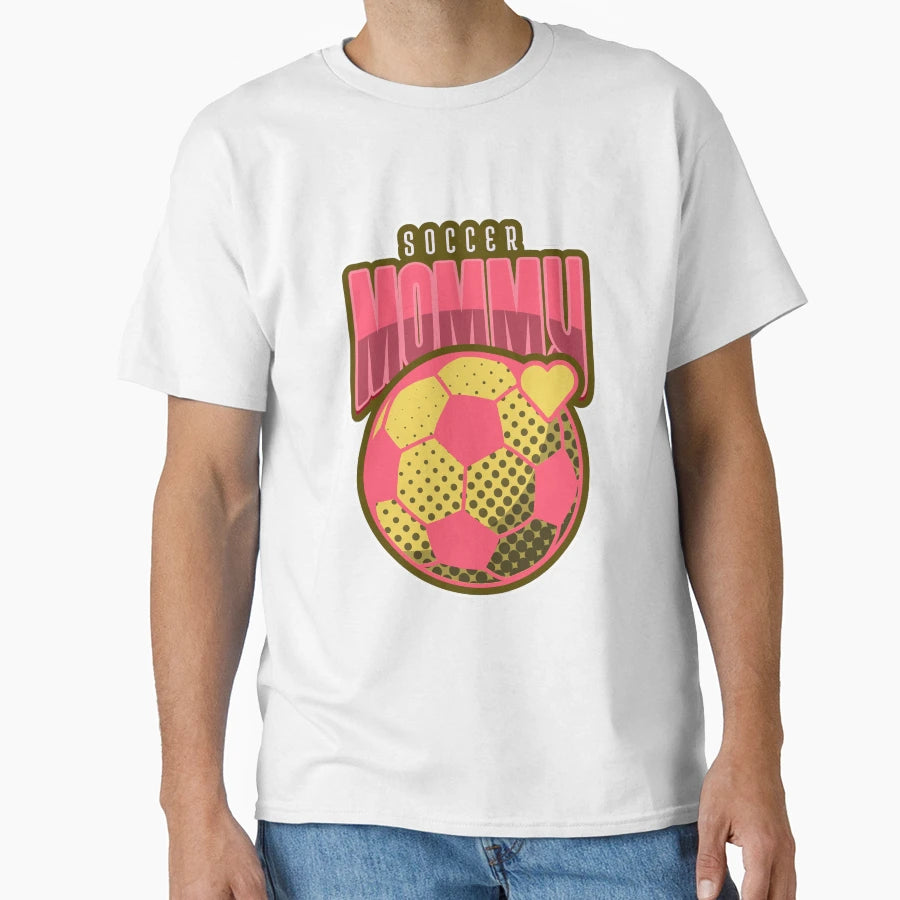 Lovely Soccer Mommy T-Shirt - Unique Graphic Unisex - T-Shirt, Sweatshirt, Hoodie
