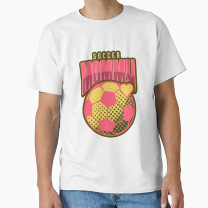 Lovely Soccer Mommy T-Shirt - Unique Graphic Unisex - T-Shirt, Sweatshirt, Hoodie