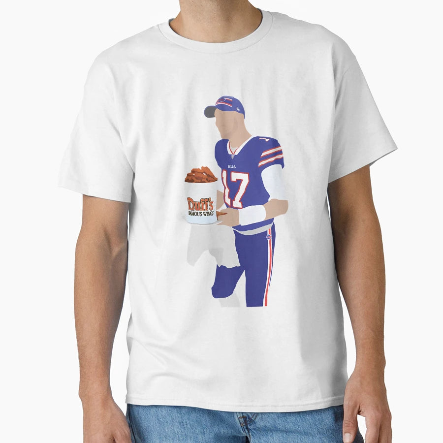 JA Buffalo Bills Duffs Chicken Wings T-Shirt - Unique Graphic Unisex - T-Shirt, Sweatshirt, Hoodie
