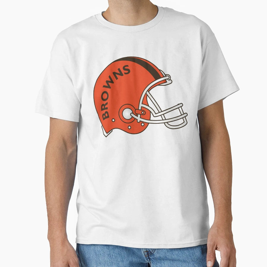 Browns Helmet T-Shirt - Streetwear Style for Adults - T-Shirt, Sweatshirt, Hoodie
