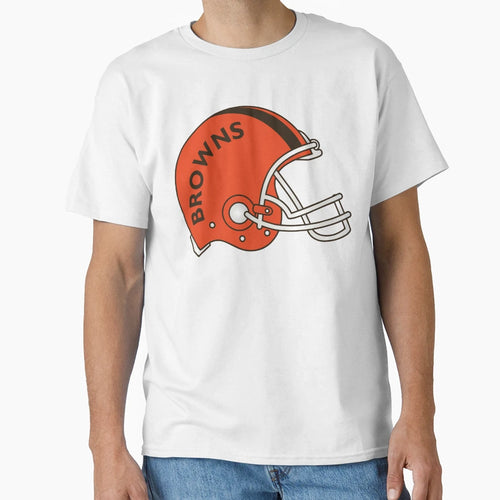 Browns Helmet T-Shirt - Streetwear Style for Adults - T-Shirt, Sweatshirt, Hoodie