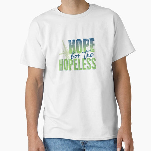 Hope Hopeless Cross T-Shirt - Graphic Print Men Women - T-Shirt, Sweatshirt, Hoodie