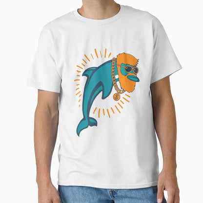 Fitz Magic Dolphins Miami Ryan T-Shirt - Graphic Print Men Women - T-Shirt, Sweatshirt, Hoodie
