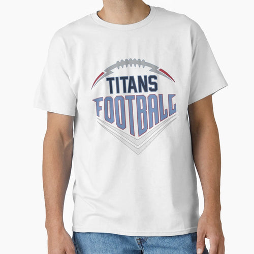 Tennessee Titans Football Shield Logo T-Shirt - Unique Graphic Unisex - T-Shirt, Sweatshirt, Hoodie