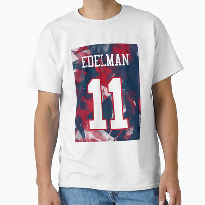 Julian Edelman T-Shirt - Custom Art Print for Adults - T-Shirt, Sweatshirt, Hoodie