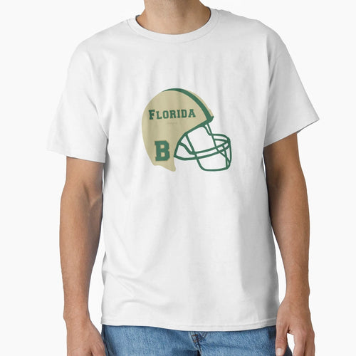 Tampa Florida Fl Football Helmet T-Shirt - Casual Everyday Wear Unisex - T-Shirt, Sweatshirt, Hoodie