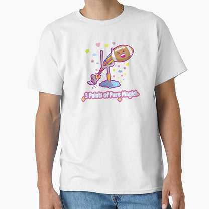 3 Points Pure Magic American Football T-Shirt - Custom Art Print Men Women - T-Shirt, Sweatshirt, Hoodie