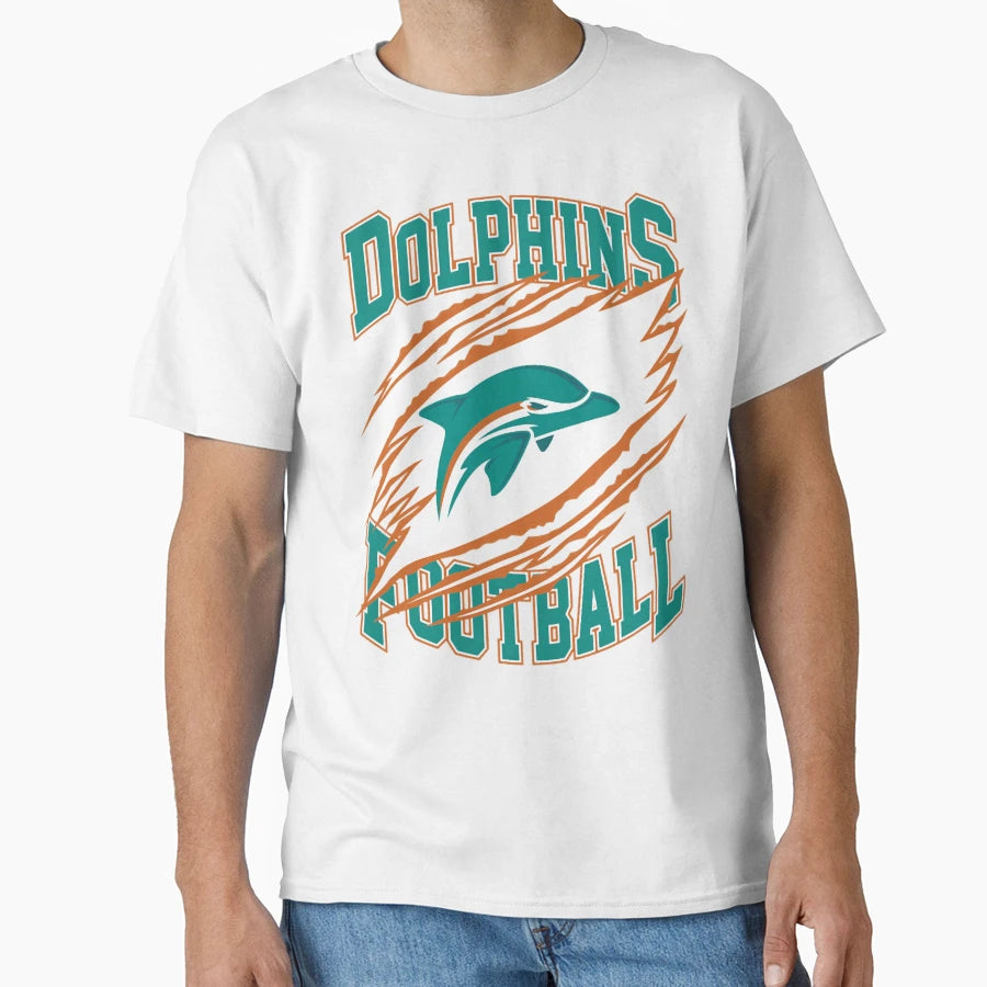 Football Miami Dolphins T-Shirt - Streetwear Style Unisex - T-Shirt, Sweatshirt, Hoodie