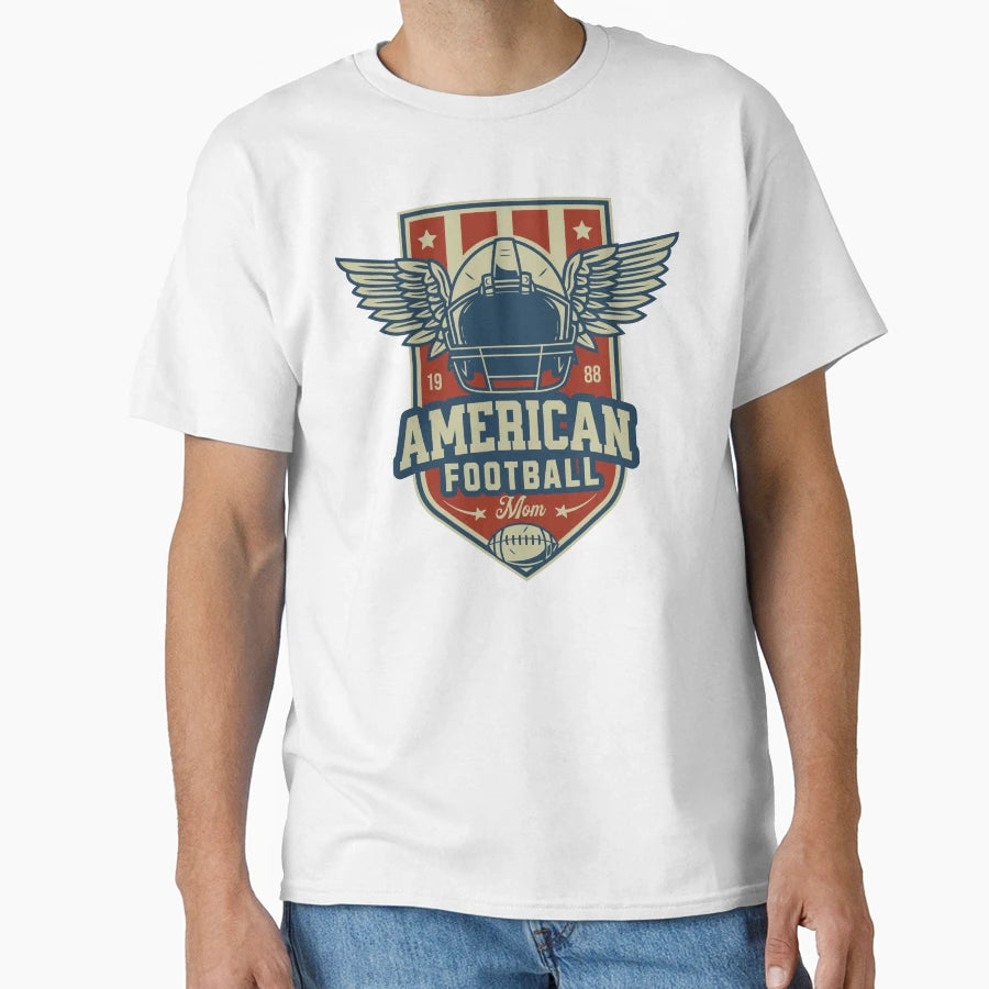 American Football Mom T-Shirt - Novelty Apparel Men Women - T-Shirt, Sweatshirt, Hoodie