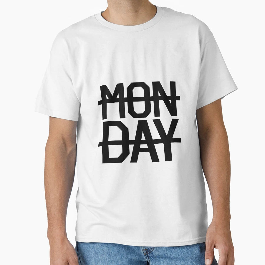 Monday T-Shirt - Minimalist Print Unisex - T-Shirt, Sweatshirt, Hoodie