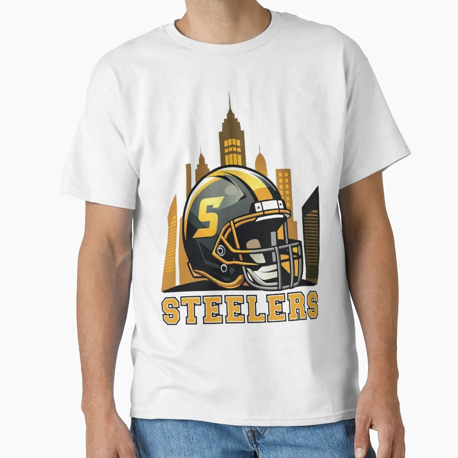 Black And Yellow Pittsburgh Fan T-Shirt - Fun Novelty Design Men Women - T-Shirt, Sweatshirt, Hoodie