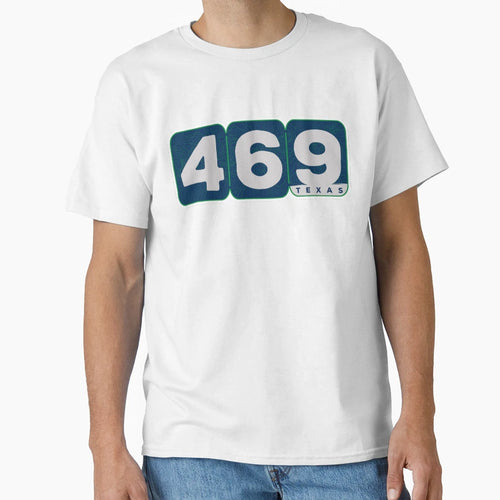 Area Code 469 Pt 2 T-Shirt - Minimalist Print for Adults - T-Shirt, Sweatshirt, Hoodie