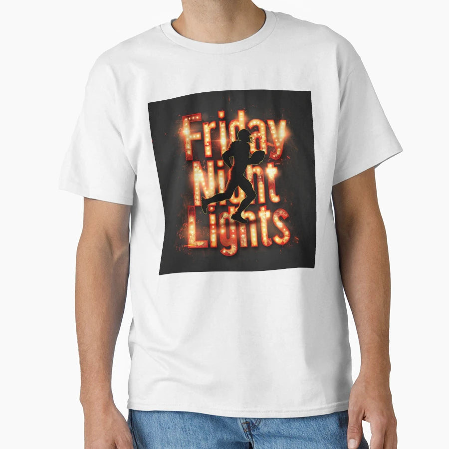 Friday Night Lights Gridiron Glow T-Shirt - Trendy Graphic for Adults - T-Shirt, Sweatshirt, Hoodie