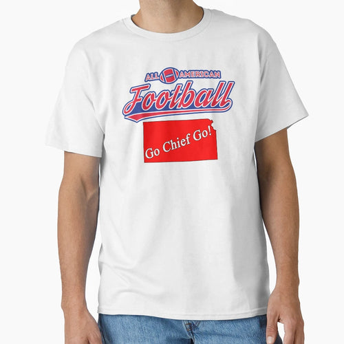 Kansas City Football Proud American T-Shirt - Graphic Print for Adults - T-Shirt, Sweatshirt, Hoodie