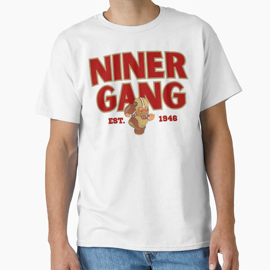 49Ers American Football T-Shirt - Custom Art Print for Adults - T-Shirt, Sweatshirt, Hoodie