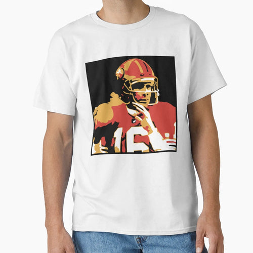 Joe Montana Quot Goat Quot T-Shirt - Streetwear Style for Adults - T-Shirt, Sweatshirt, Hoodie