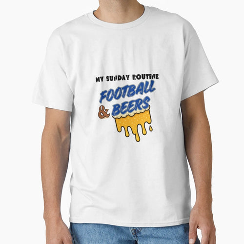 Dallas Cowboys Sunday Routine T-Shirt - Fun Novelty Design for Adults - T-Shirt, Sweatshirt, Hoodie