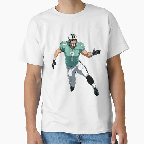 Anime Football Player Defense T-Shirt - Casual Everyday Wear for Adults - T-Shirt, Sweatshirt, Hoodie