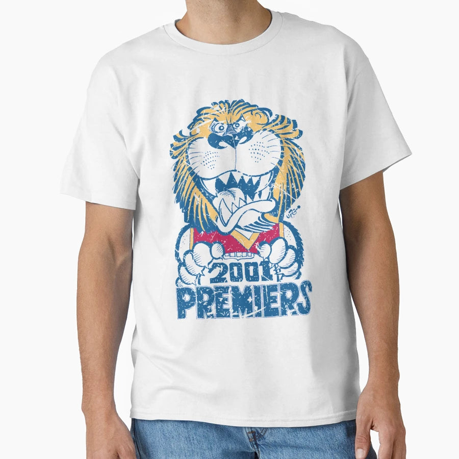 Brisbane Lions 01 Premiers T-Shirt - Unique Graphic for Adults - T-Shirt, Sweatshirt, Hoodie