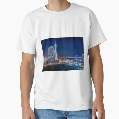 Las Vegas City Nightlife T-Shirt - Casual Everyday Wear Men Women - T-Shirt, Sweatshirt, Hoodie