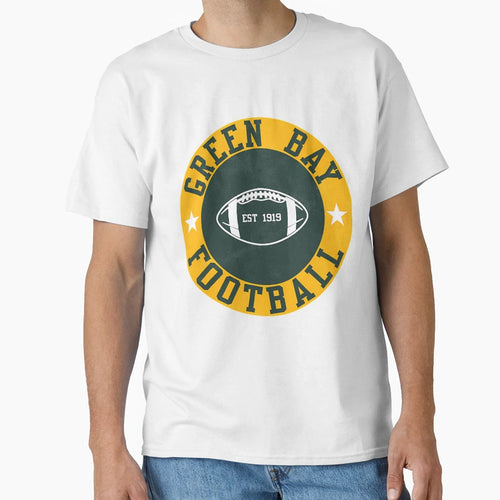 Green Bay Football T-Shirt - Minimalist Print Unisex - T-Shirt, Sweatshirt, Hoodie
