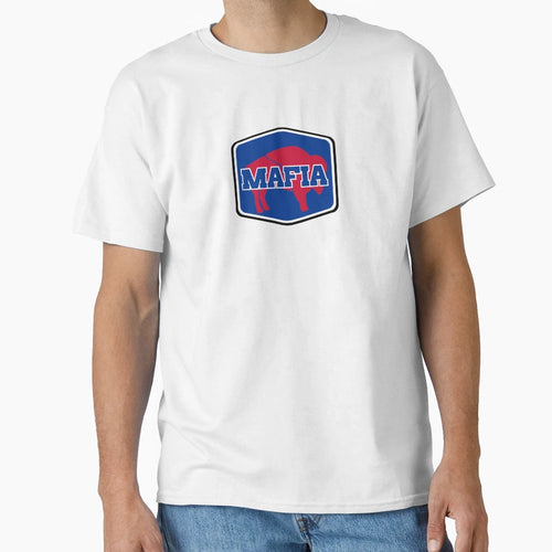 Buffalo Mafia Red T-Shirt - Graphic Print Unisex - T-Shirt, Sweatshirt, Hoodie