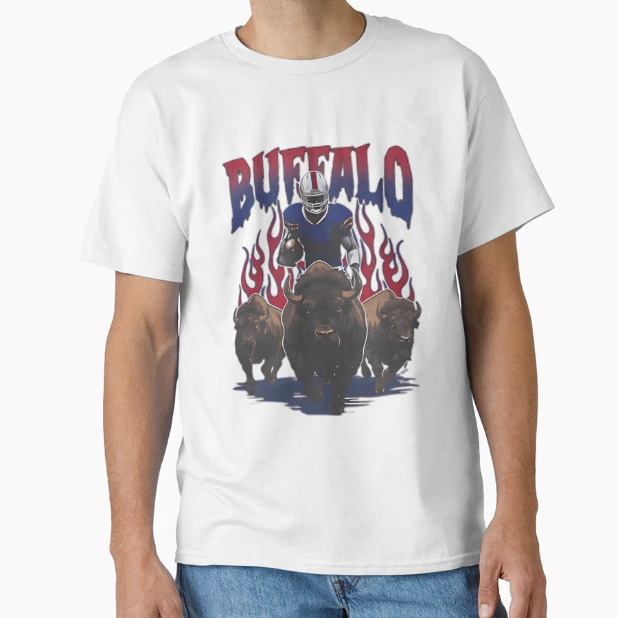 Buffalo Bills Comfort Colors T-Shirt - Fun Novelty Design Men Women - T-Shirt, Sweatshirt, Hoodie