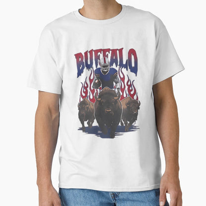 Buffalo Bills Comfort Colors T-Shirt - Fun Novelty Design Men Women - T-Shirt, Sweatshirt, Hoodie
