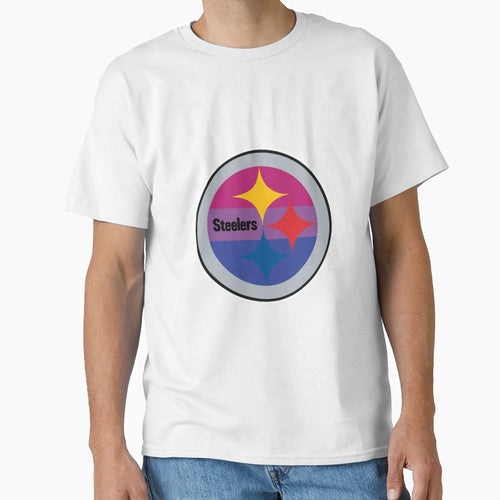 Bisexual Pride Steeler Logo 2 0 T-Shirt - Unique Graphic Men Women - T-Shirt, Sweatshirt, Hoodie