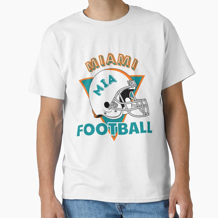Art Miami Dolphins T-Shirt - Fun Novelty Design Men Women - T-Shirt, Sweatshirt, Hoodie