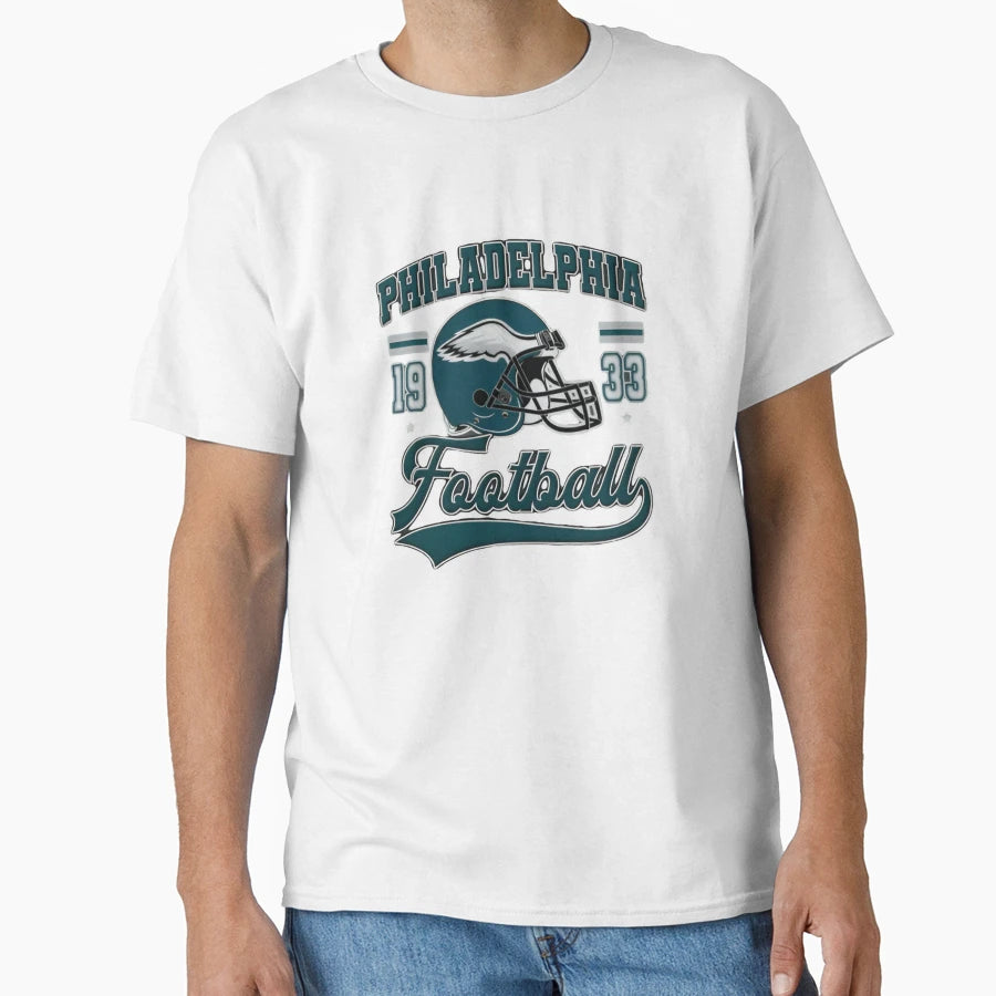 Philadelphia Football T-Shirt - Aesthetic Graphic for Adults - T-Shirt, Sweatshirt, Hoodie