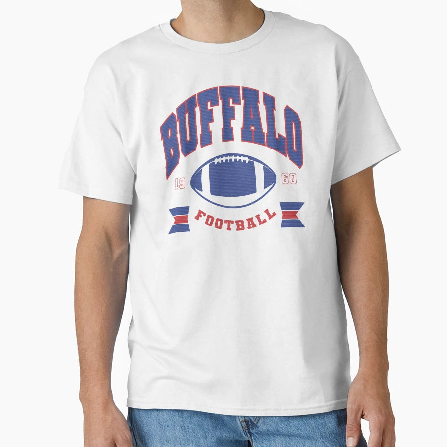 Buffalo Football Bill T-Shirt - Fun Novelty Design for Adults - T-Shirt, Sweatshirt, Hoodie