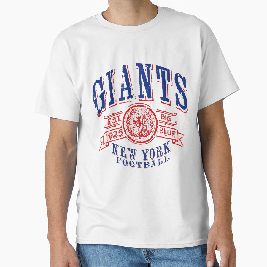 Art New York Giants T-Shirt - Fun Novelty Design for Adults - T-Shirt, Sweatshirt, Hoodie