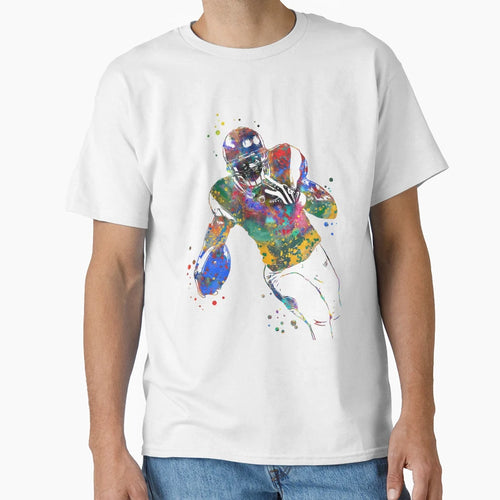 American Football Player T-Shirt - Streetwear Style Unisex - T-Shirt, Sweatshirt, Hoodie