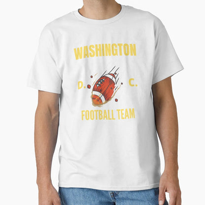 Washington D C Football Team T-Shirt - Unique Graphic Unisex - T-Shirt, Sweatshirt, Hoodie