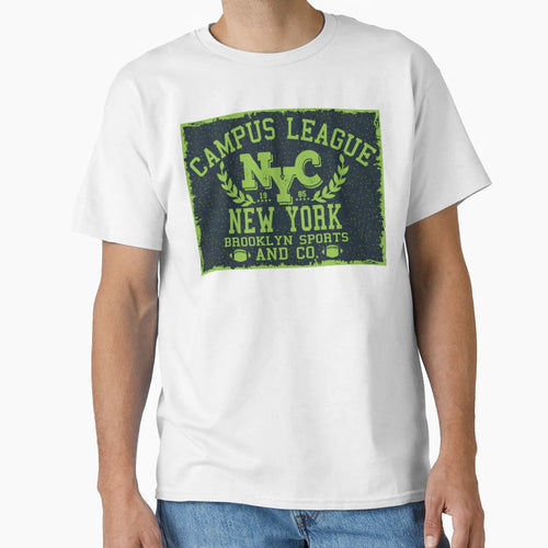 League Campus T-Shirt - Aesthetic Graphic for Adults - T-Shirt, Sweatshirt, Hoodie