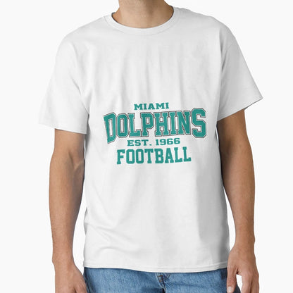 Art Miami Dolphins T-Shirt - Unique Graphic Unisex - T-Shirt, Sweatshirt, Hoodie