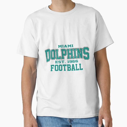 Art Miami Dolphins T-Shirt - Unique Graphic Unisex - T-Shirt, Sweatshirt, Hoodie