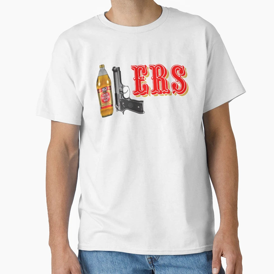 40 9 Ers 40Oz 9Mm T-Shirt - Fun Novelty Design for Adults - T-Shirt, Sweatshirt, Hoodie