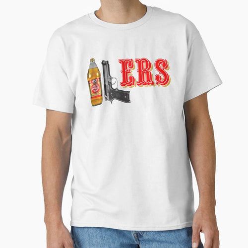 40 9 Ers 40Oz 9Mm T-Shirt - Fun Novelty Design for Adults - T-Shirt, Sweatshirt, Hoodie