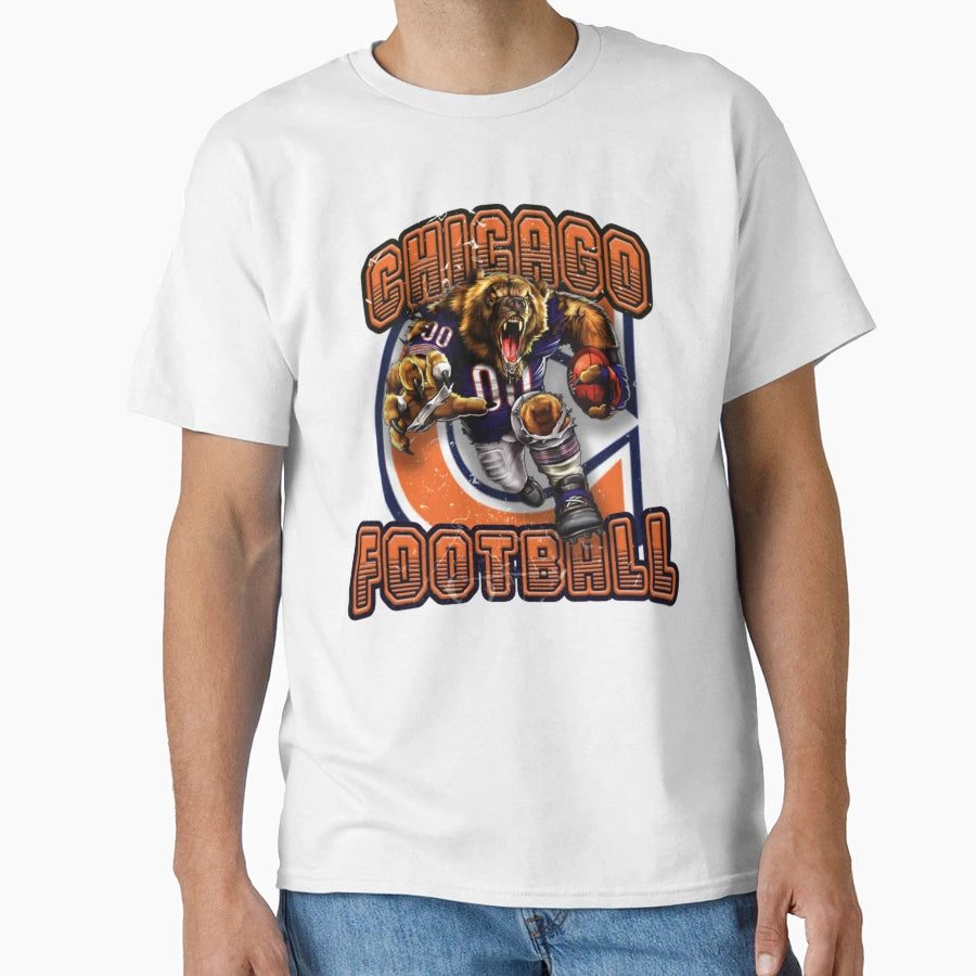 Chicago Football Cub Chicago T-Shirt - Fun Novelty Design Men Women - T-Shirt, Sweatshirt, Hoodie
